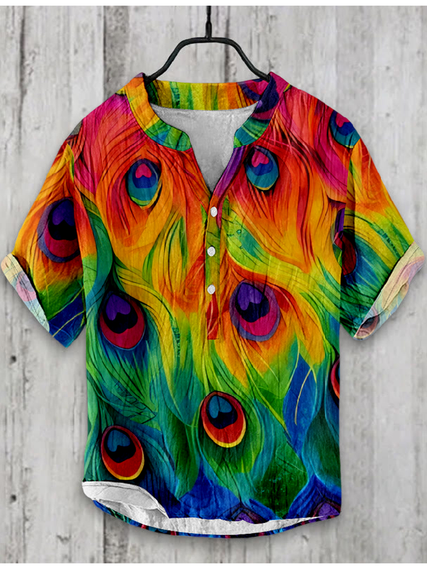 Abstract Creative Colorful Pattern Shirt