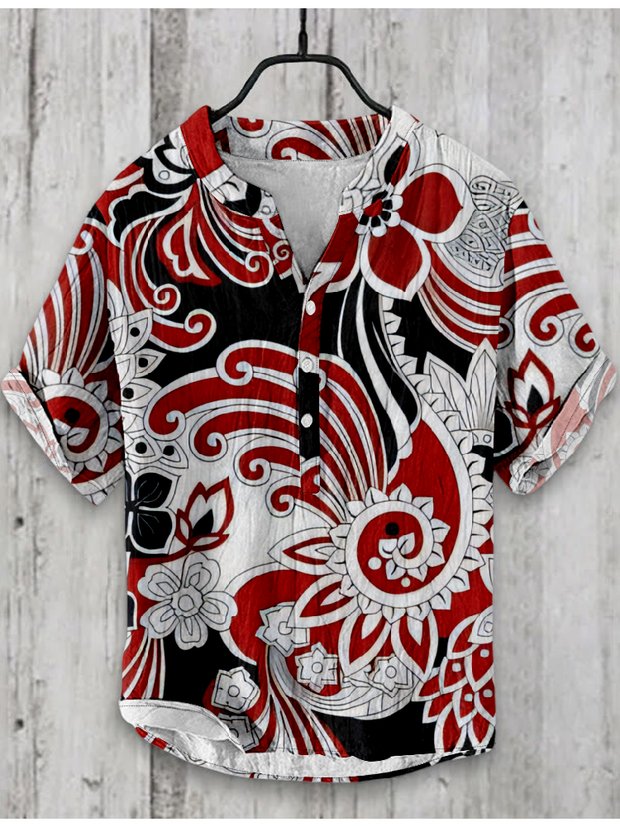 Creative Visual Art Floral Shirt