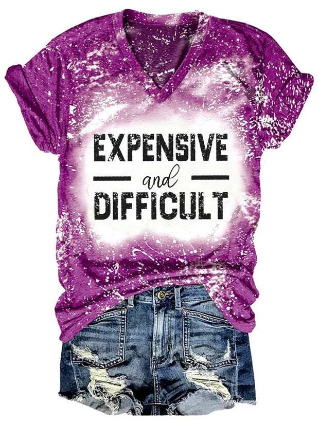 Expensive And Difficult Tie Dye T-shirt