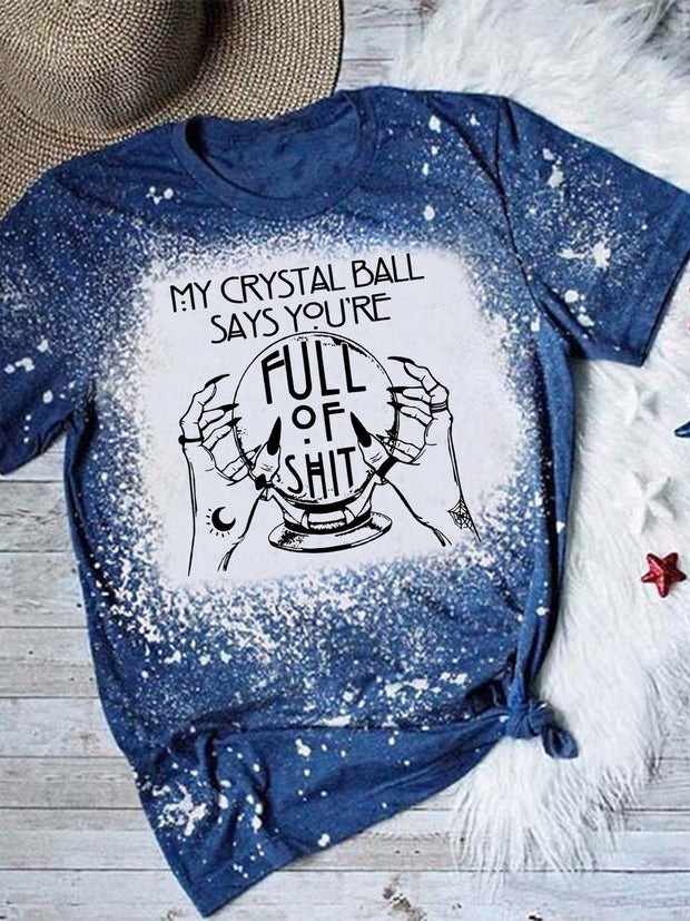 Crystal Ball Tie Dye T-Shirt