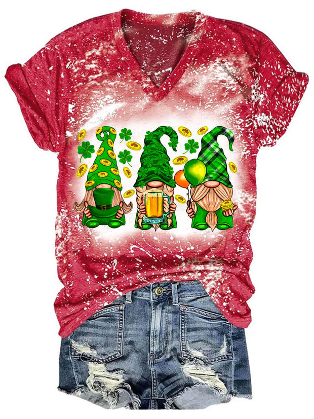 St. Patrick's Day Gnomies T-shirt