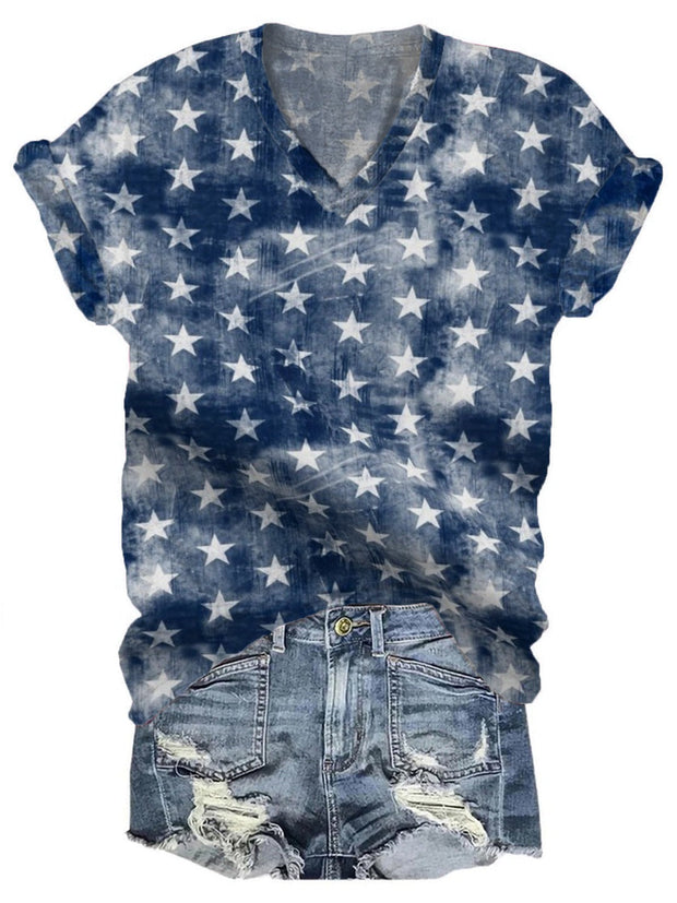 American Flag Star T-shirt