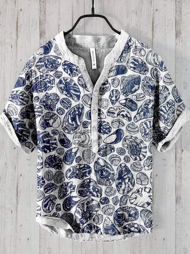 Shell Collection Lino Art Linen Blend Shirt