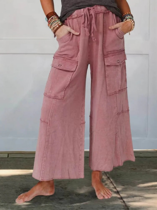 Women's Cargo Wide Leg Pant