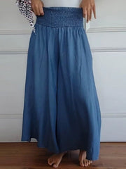 Women's Cotton Wide Leg Pants