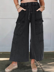 Women's Cargo Wide Leg Pant